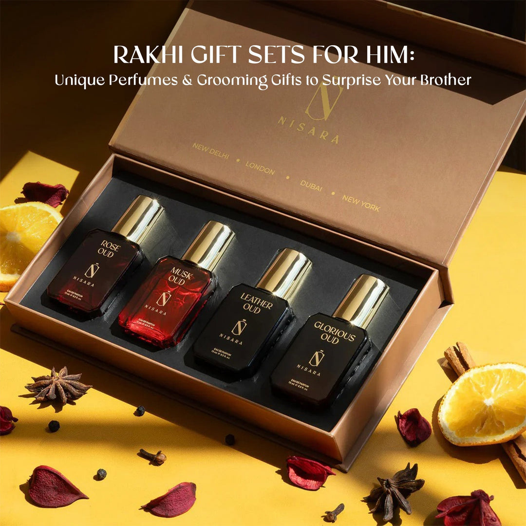 Rakhi Gift Sets for Him: Unique Perfumes & Grooming Gifts to Surprise Your Brother