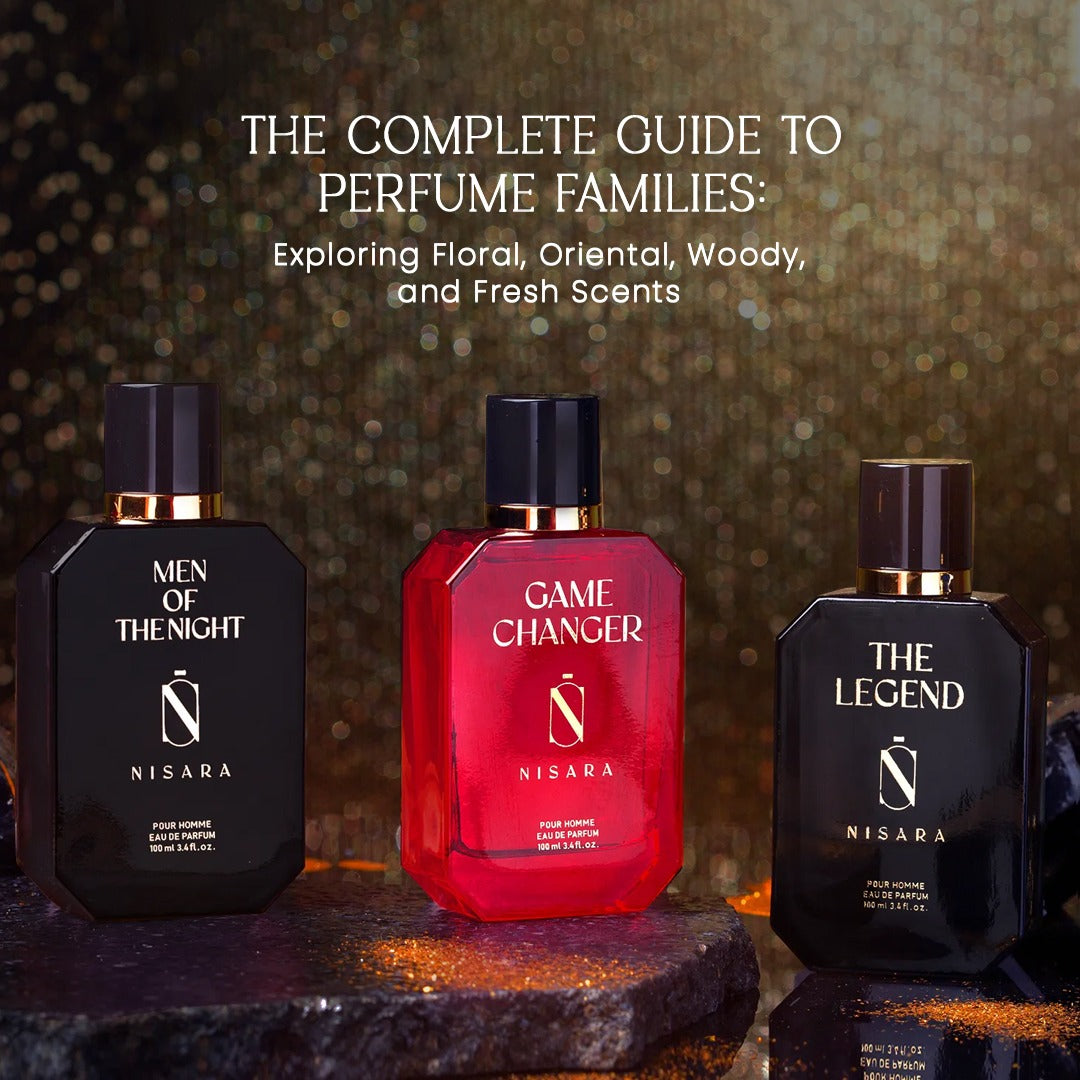 The Complete Guide to Perfume Families: Exploring Floral, Oriental, Woody, and Fresh Scents