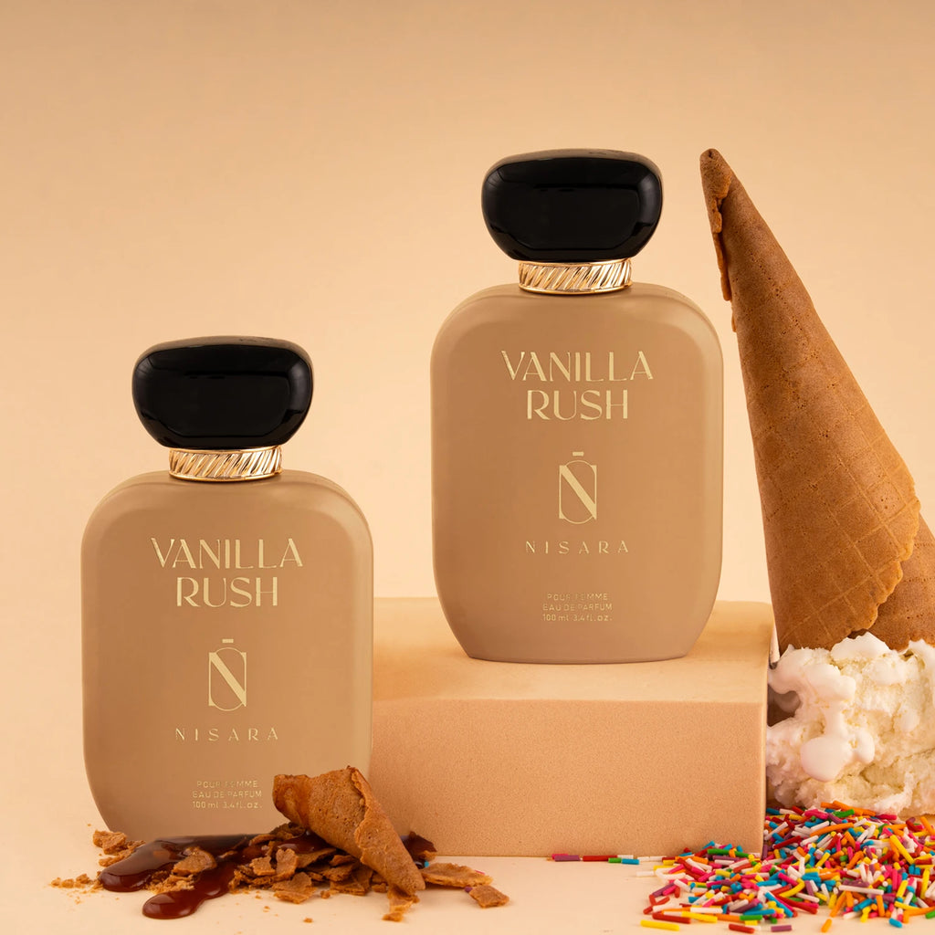 Nisara Beauty Vanilla Perfume – 100ml, Long-Lasting Vanilla
