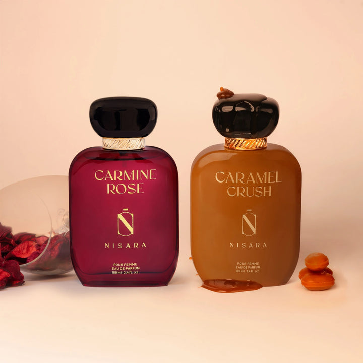 Carmine Rose & Caramel Crush (100ml*2)