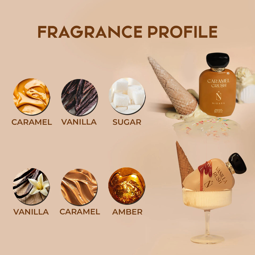 Caramel Crush & Vanilla Rush