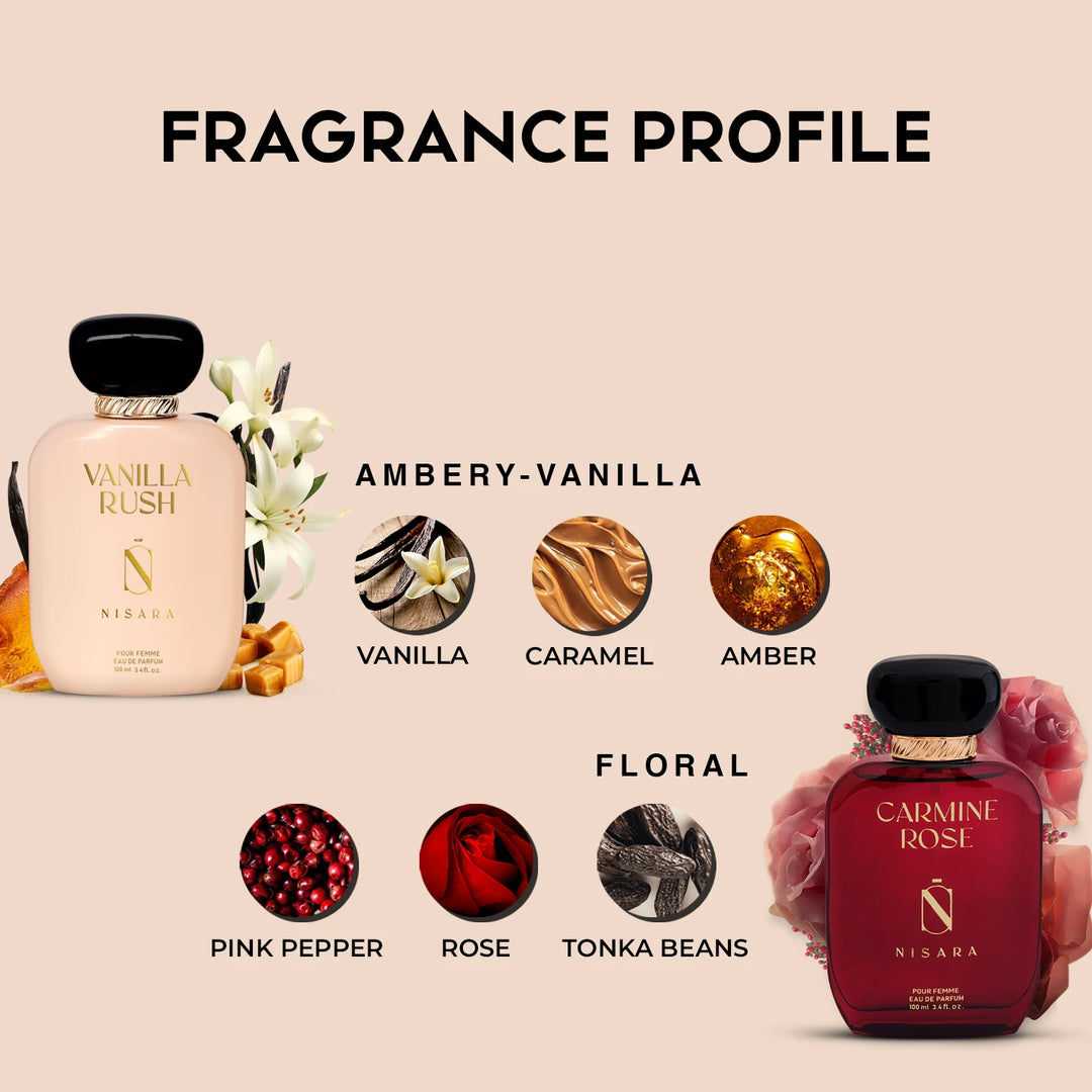 Carmine Rose & Vanilla Rush