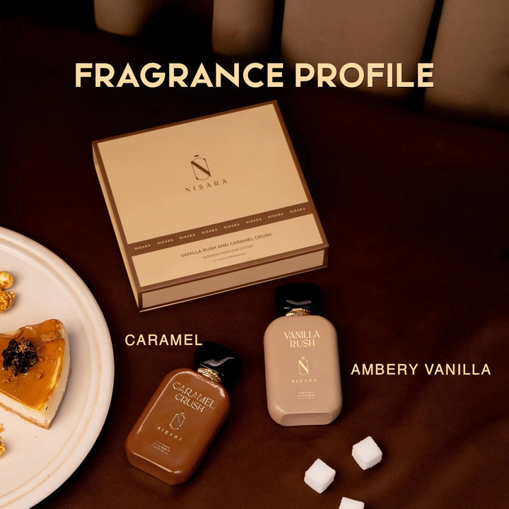 Vanilla & Caramel Duo Gift set