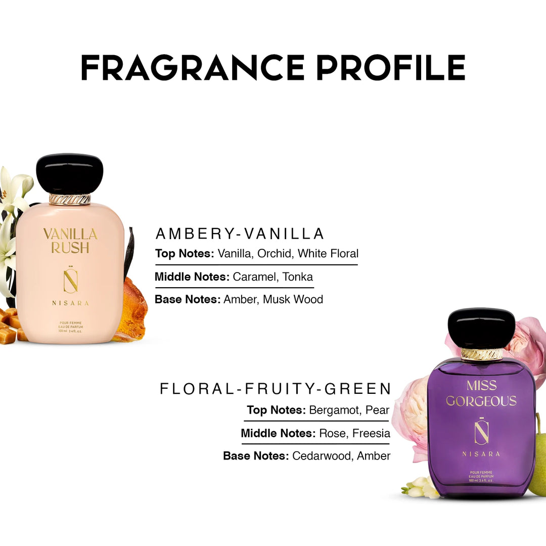 Vanilla Rush & Miss Gorgeous (100ml*2)