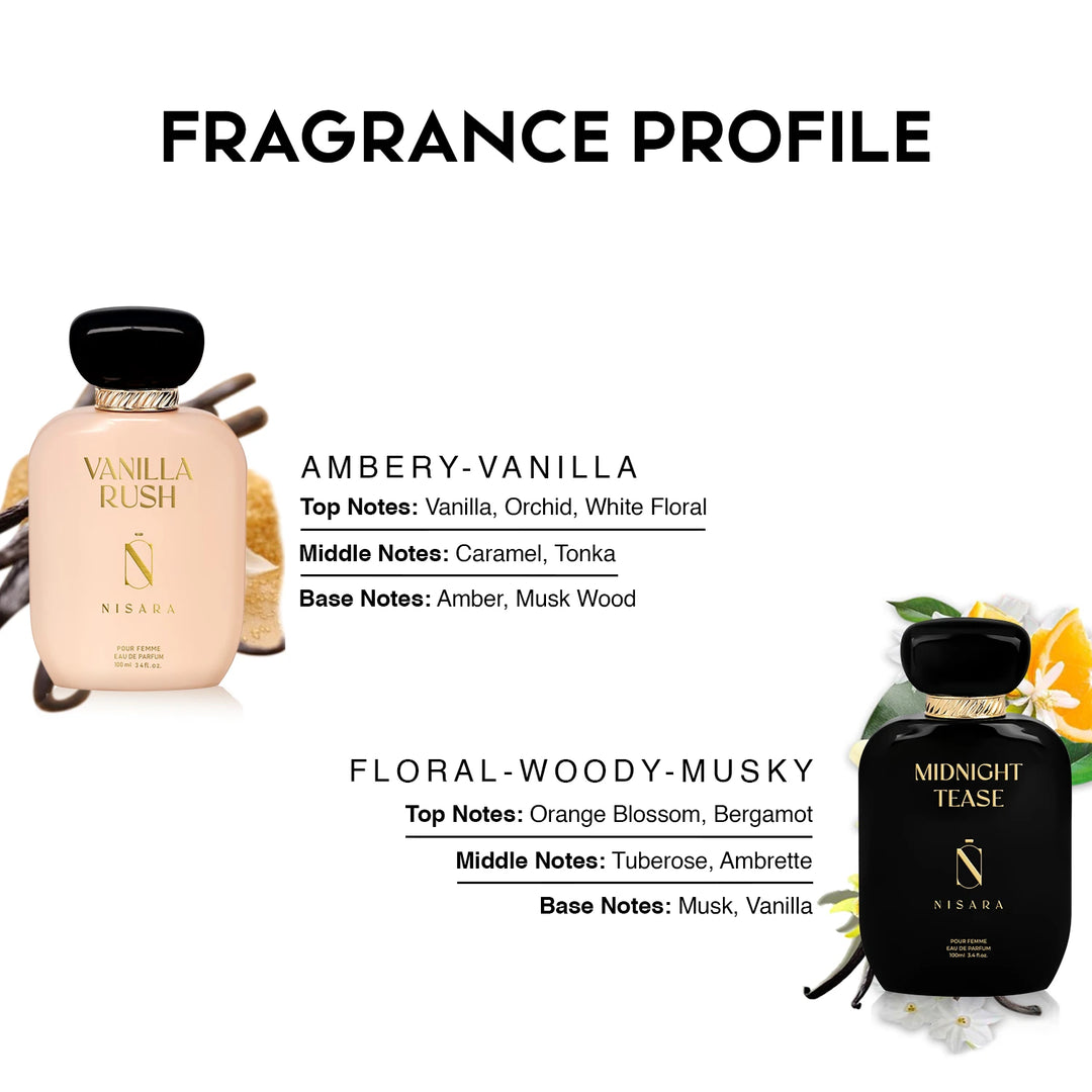 Vanilla Rush & Midnight Tease (100ml*2)