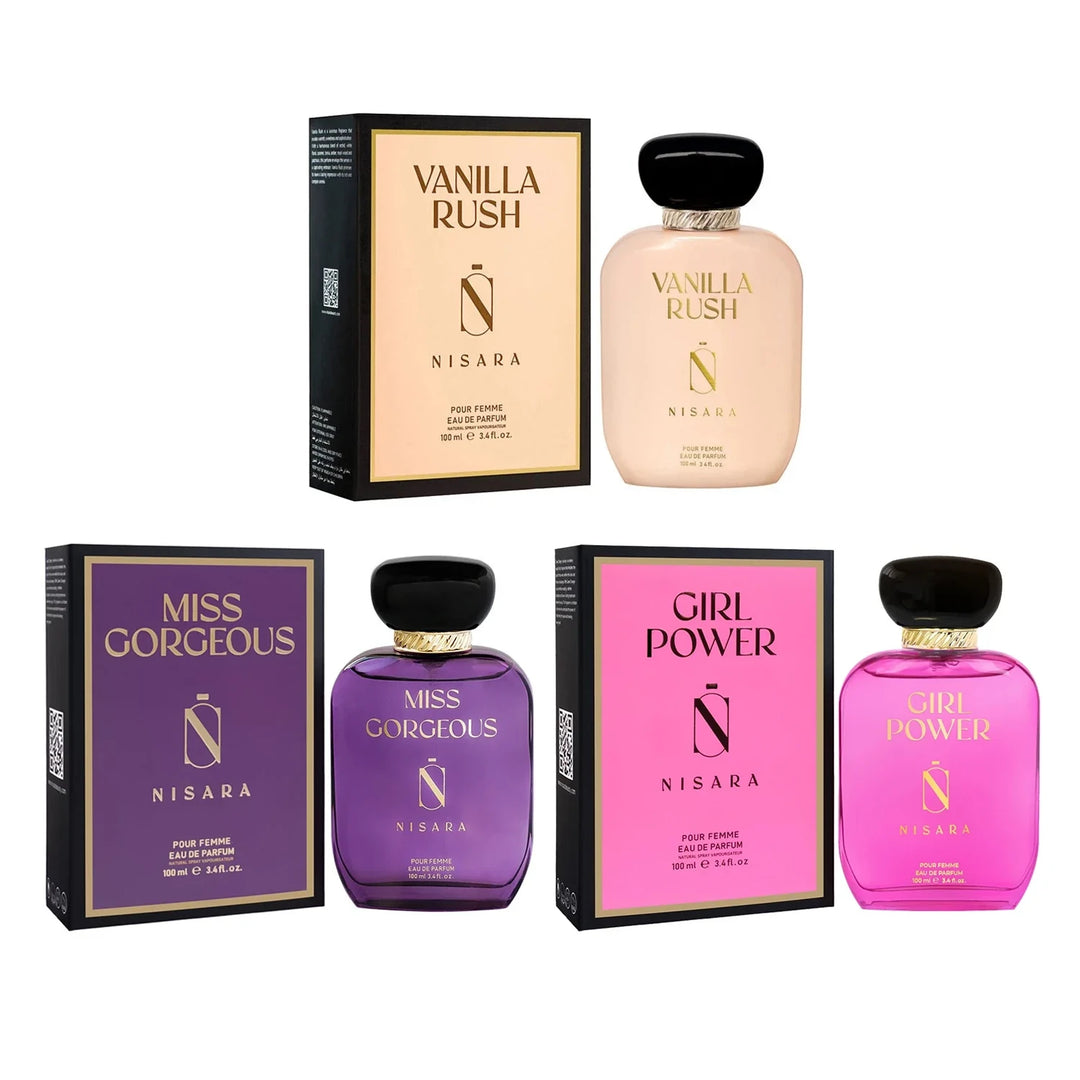Women edp pack of 3 (100ml*3)