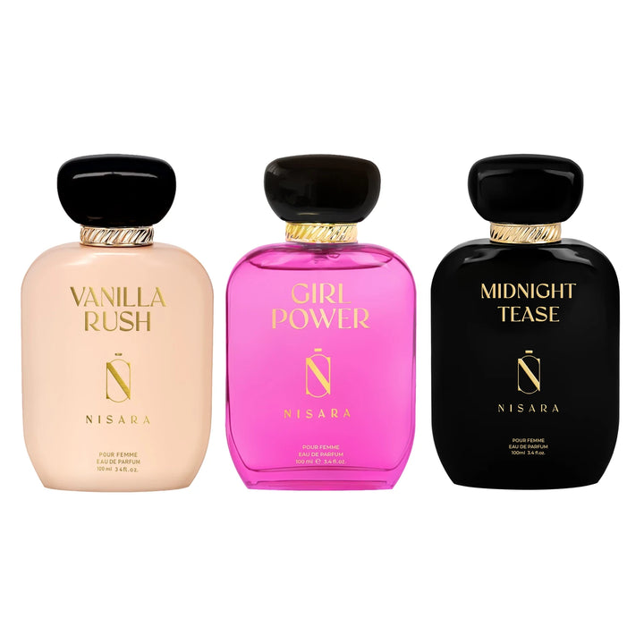 Women edp pack of 3 (100ml*3)