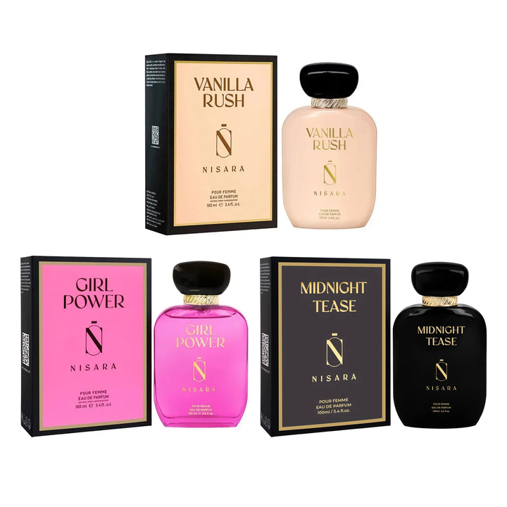 Women edp pack of 3 (100ml*3)