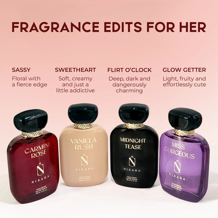 Women EDP Pack of 4 (100ml*4)