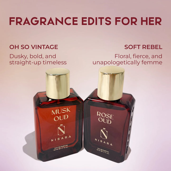 Musk Oud & Rose Oud (50ml*2)