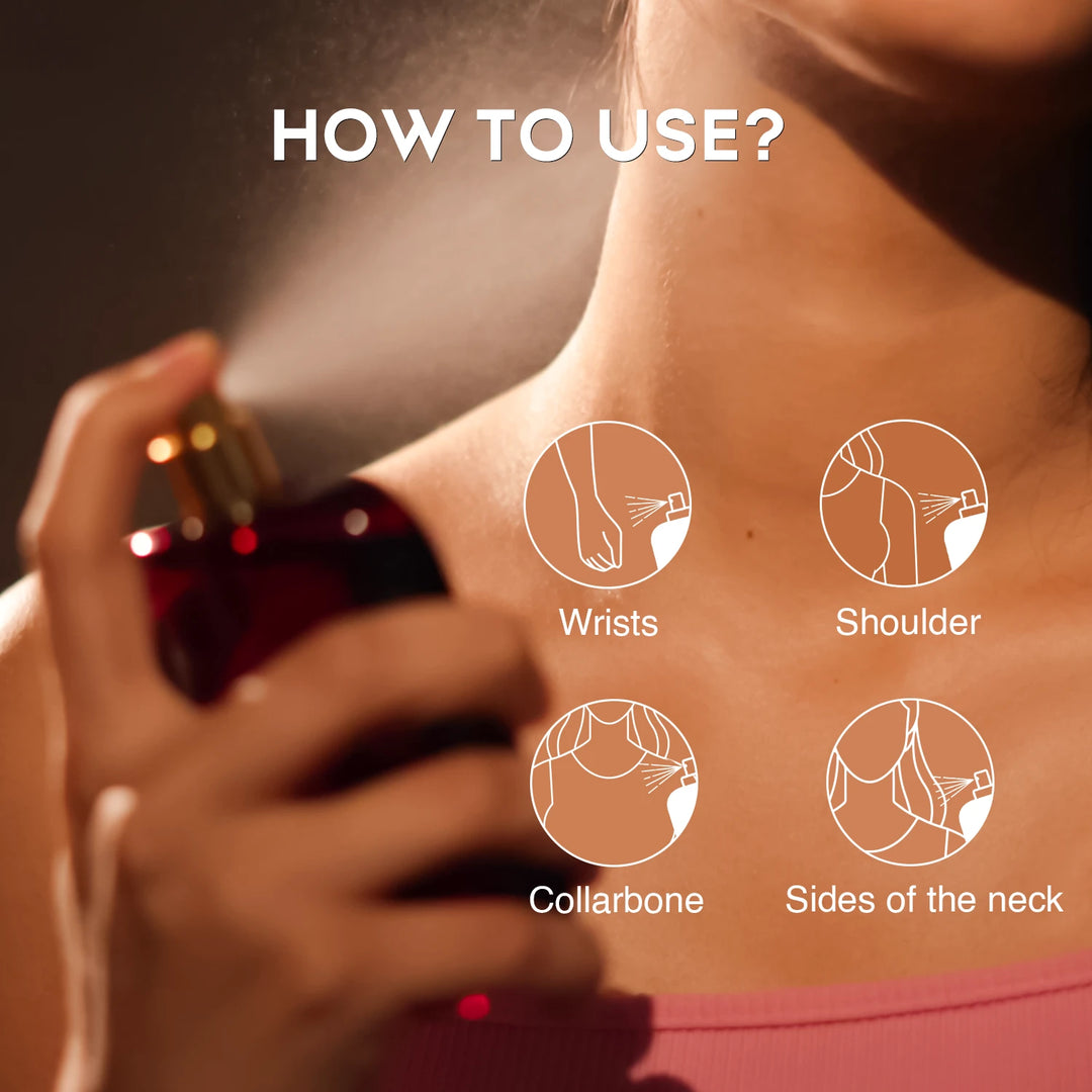 Carmine Rose & Midnight Tease