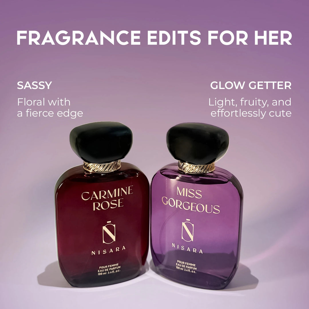 Carmine Rose & Miss Gorgeous (100ml*2)