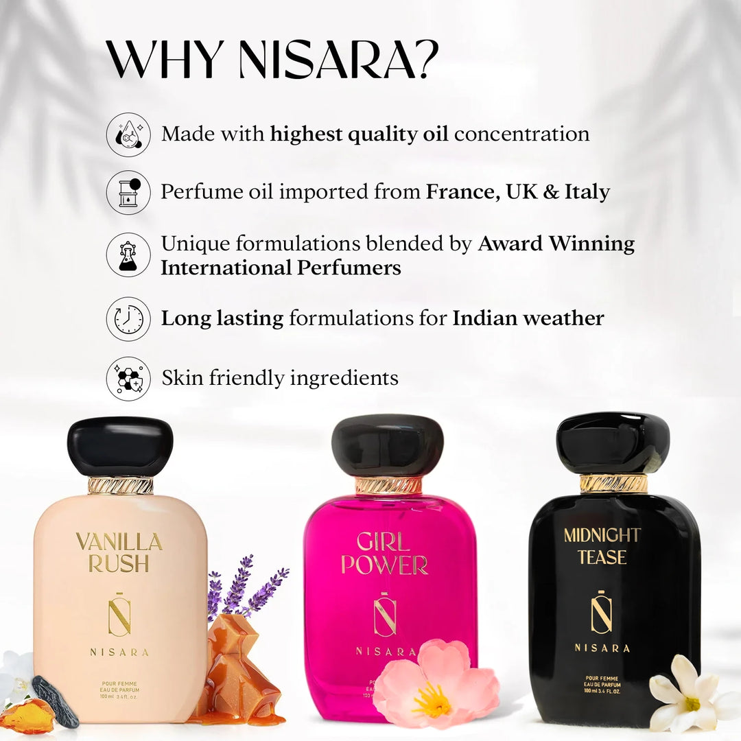 Women edp pack of 3 (100ml*3)