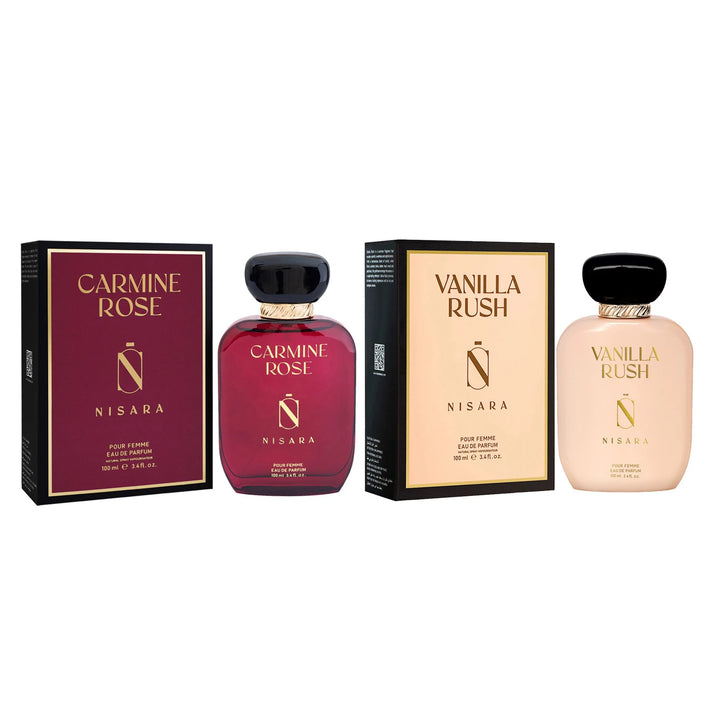 Carmine Rose & Vanilla Rush (100ml*2)